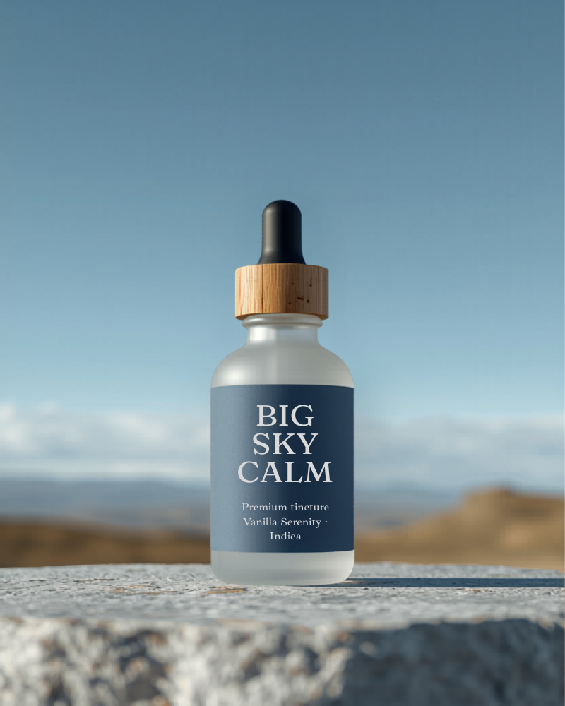 Big Sky Calm tincture bottle