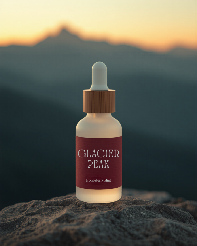 Glacier Peak tincture bottle